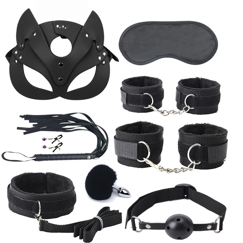 Leatherwork Clamp - Exotic Bed Bondage Set BDSM Kits