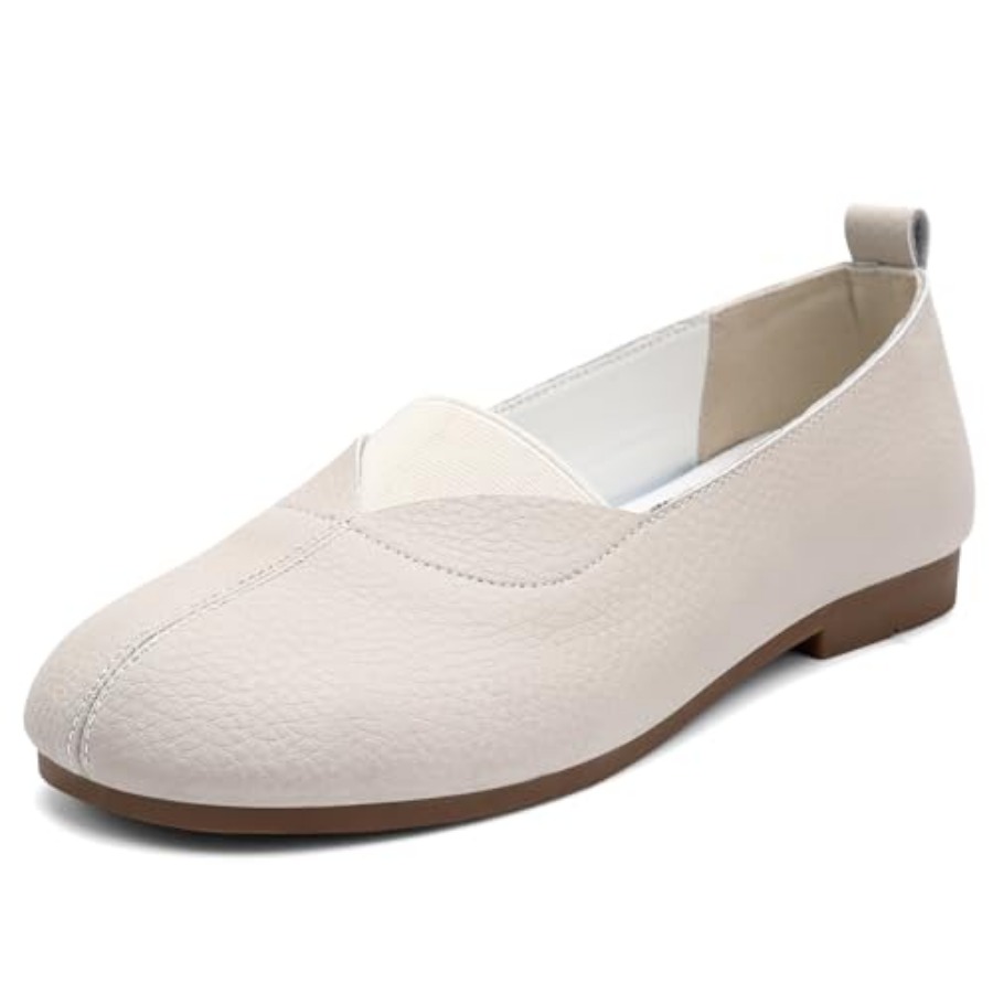 Leather Work Dress - Women's Loafers Comfortable Lightweight Leather Loafer