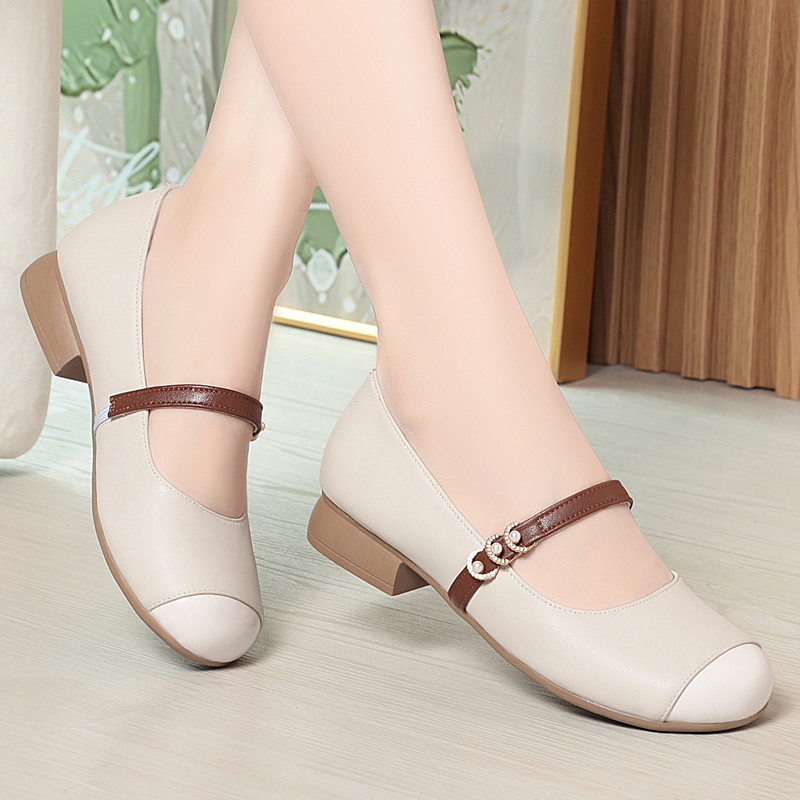 AIYUQI Mary Jane Shoes Women's - Leather Work Dress のレビューと価格