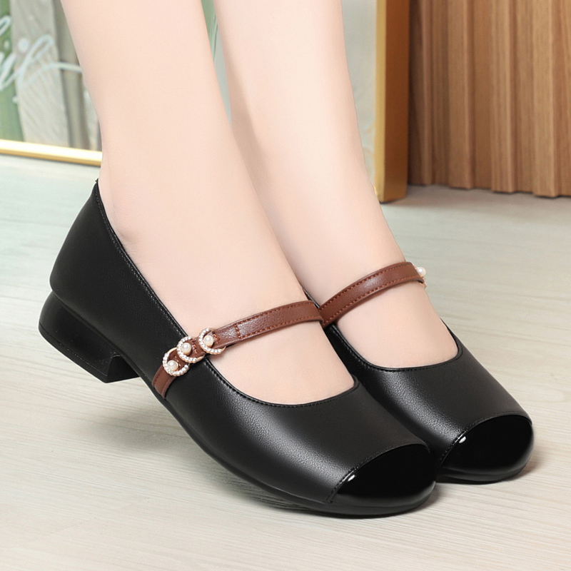 AIYUQI Mary Jane Shoes Women's - Leather Work Dress のレビューと価格
