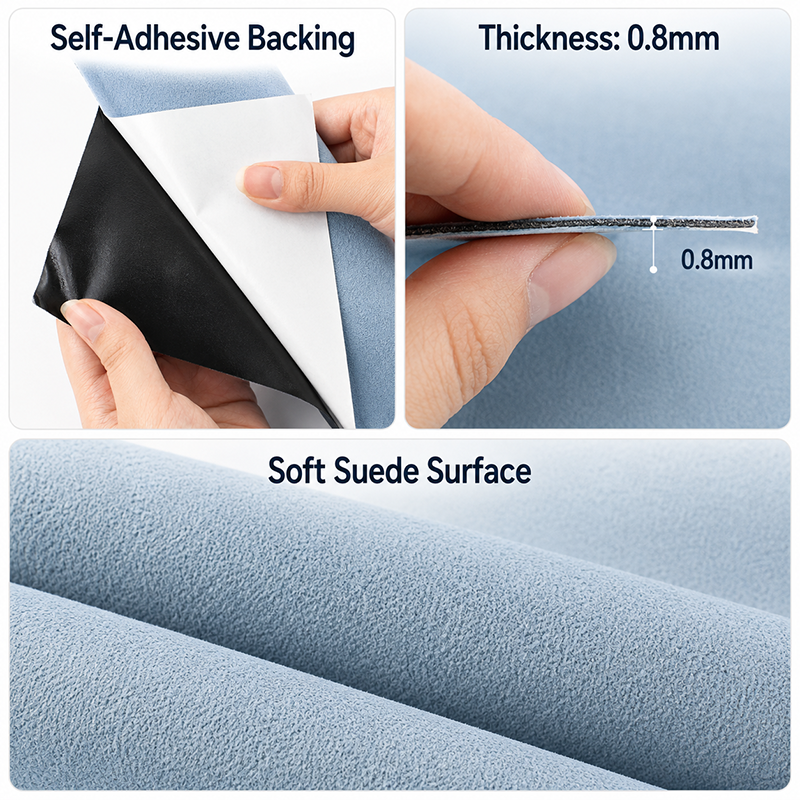 20-100cm Suede Leather Fabrics - Leatherwork Vise のレビューと価格
