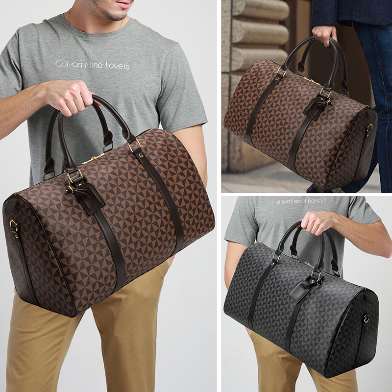 Vintage Large Travel Duffle To - Leather Work Duffle のレビューと価格
