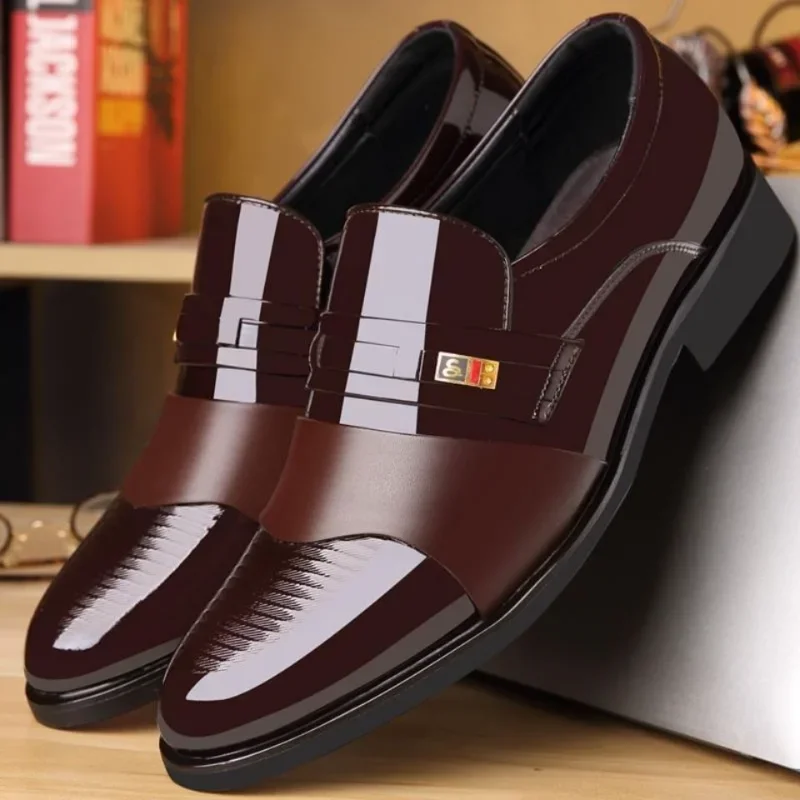 Leather Shoes for Men Wedding  - Leather Work Dress のレビューと価格
