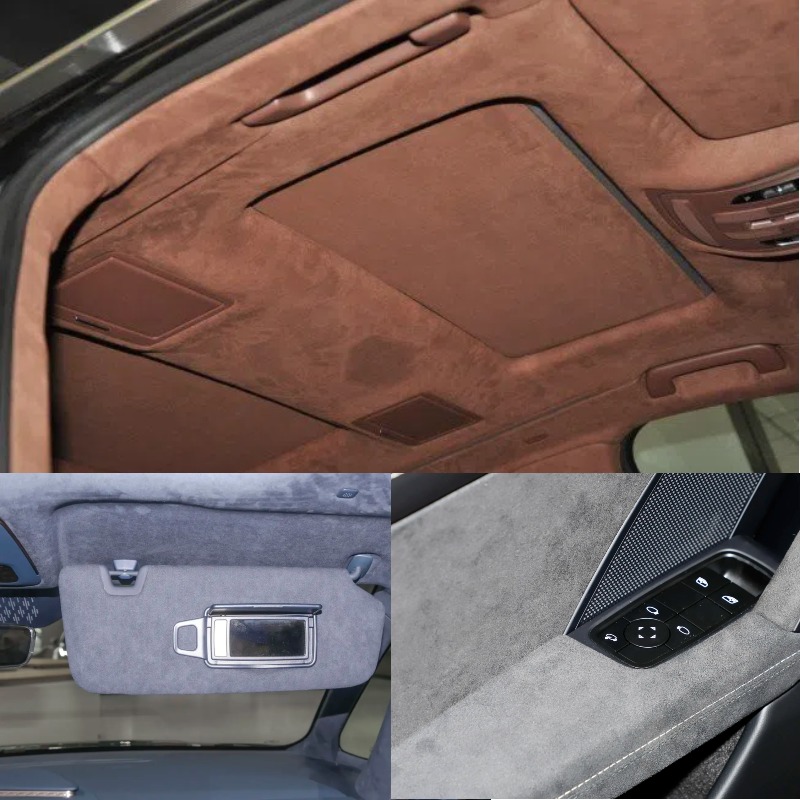 Black Suede Fabric Wrap Sticke - Leatherwork Vise のレビューと価格
