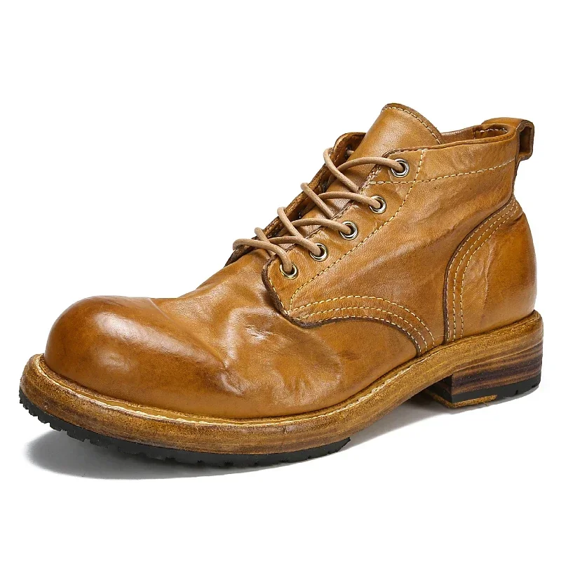 Goodyear-Boots Leather Shoes M - Leather Work Dress のレビューと価格