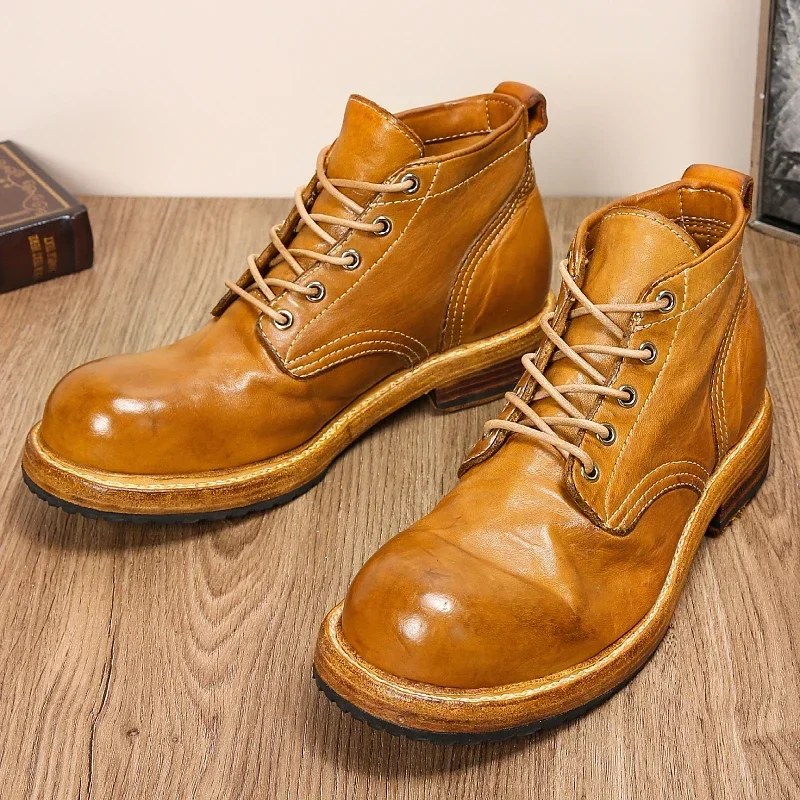 Goodyear-Boots Leather Shoes M - Leather Work Dress のレビューと価格