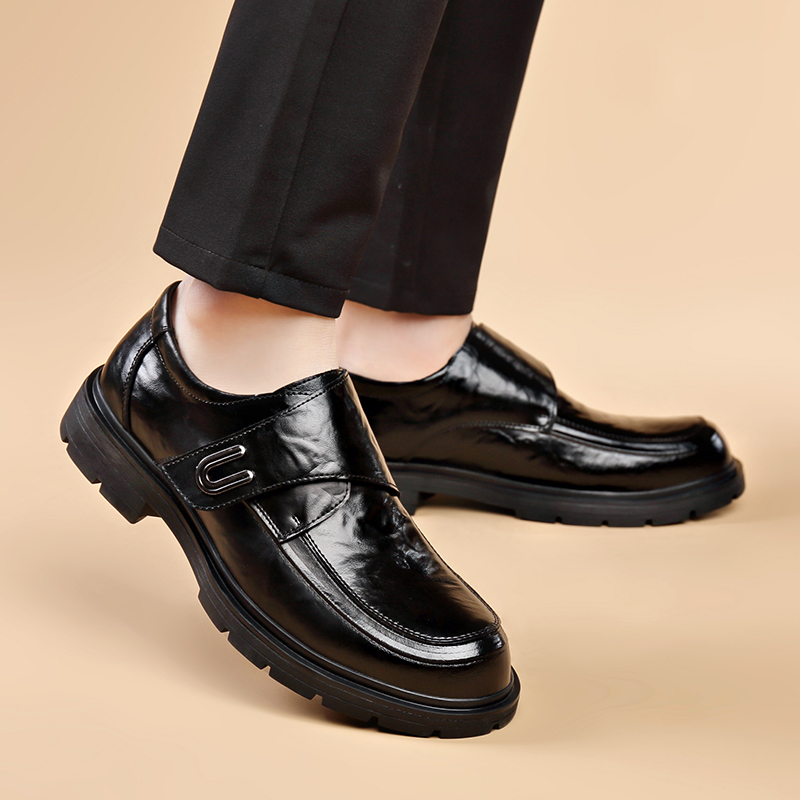 Slip on Business men's leather - Leather Work Dress のレビューと価格