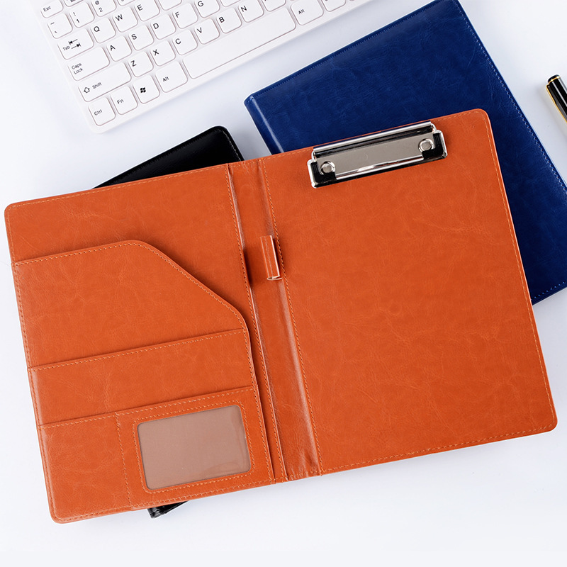 A4 Leather Padfolio Portfolio  - Leatherwork Clamp のレビューと価格