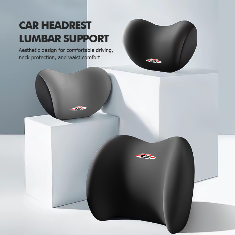 For MINI Memory Cotton Car Hea - Leather Work For Car のレビューと価格