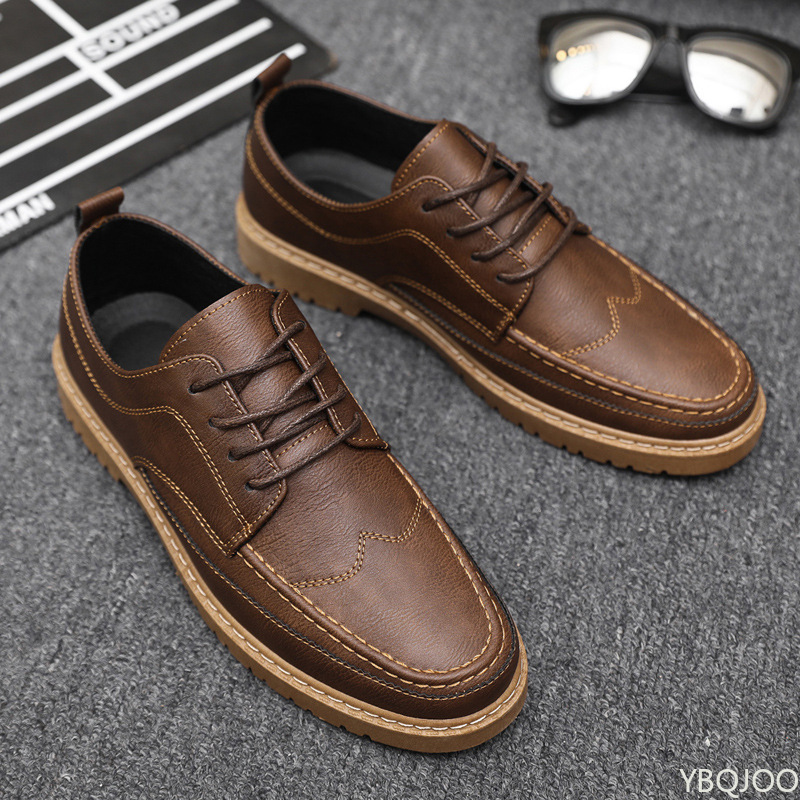 Men's Casual Leather Shoes Tre - Leatherwork Clamp のレビューと価格