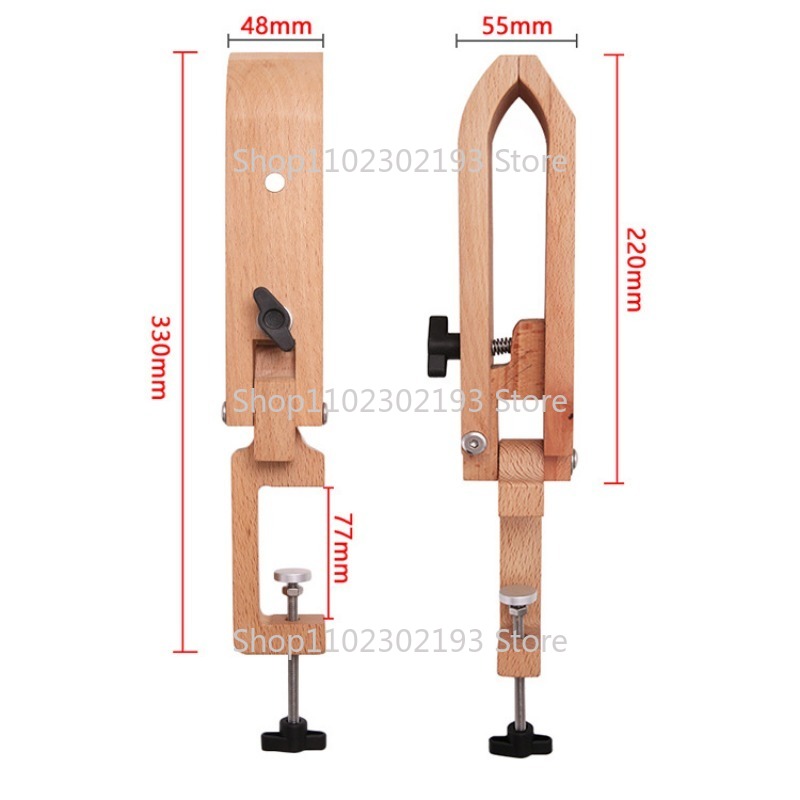 Foldable Wooden Clamp Adjustab - Leatherwork Clamp のレビューと価格