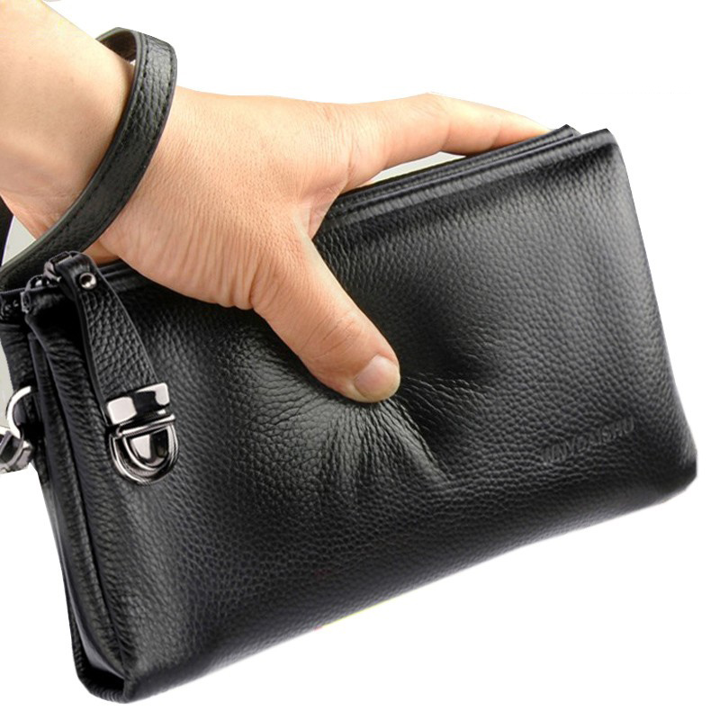2025 Hand Bag Men Real Cowhide - Leatherwork Clamp のレビューと価格