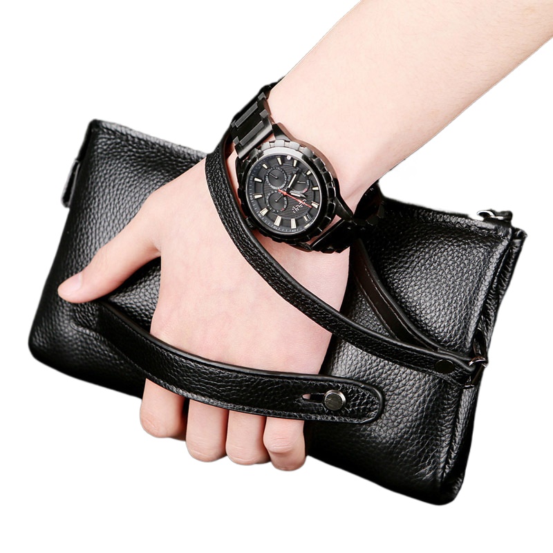 2025 Hand Bag Men Real Cowhide - Leatherwork Clamp のレビューと価格
