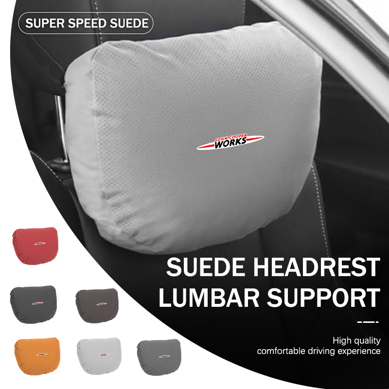 Car Headrest Waist Pillow Neck - Leather Work For Car のレビューと価格