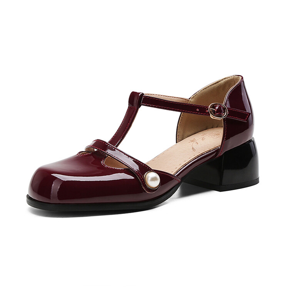 Thick High Heels Sandals Women - Leather Work Dress のレビューと価格