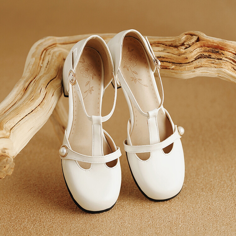 Thick High Heels Sandals Women - Leather Work Dress のレビューと価格