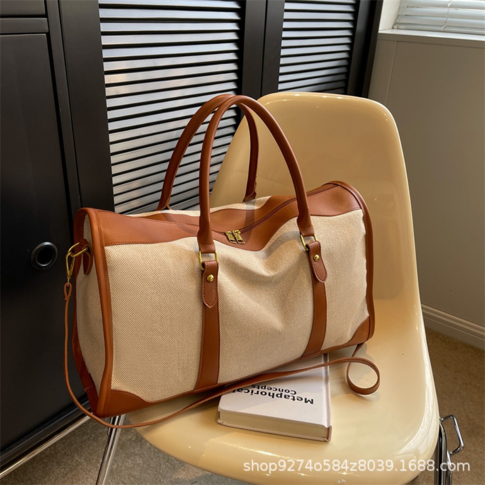 2026 Vintage Canvas & PU Leath - Leather Work Duffle のレビューと価格