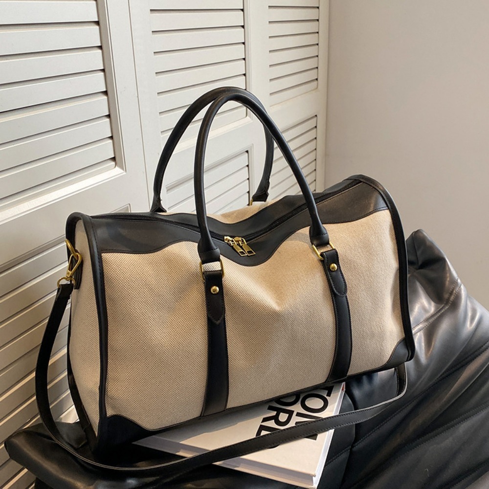 2026 Vintage Canvas & PU Leath - Leather Work Duffle のレビューと価格
