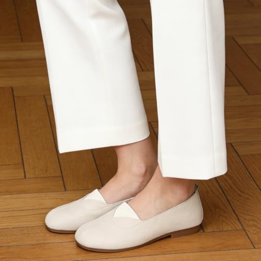 Women's Loafers Comfortable Li - Leather Work Dress のレビューと価格