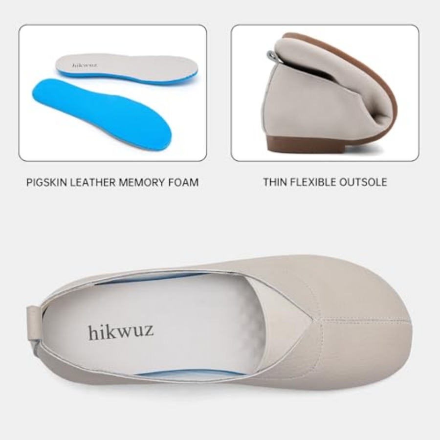 Women's Loafers Comfortable Li - Leather Work Dress のレビューと価格