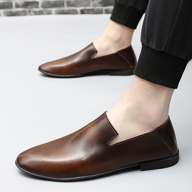 Classic Brand Men's Leather Ca - Leather Work Dress のレビューと価格