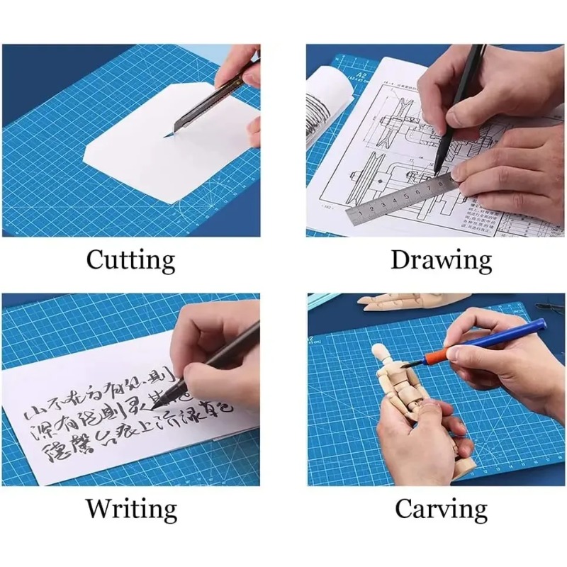 A3/A4/A5 PVC Cutting Mat - Sel - Leatherwork Vise のレビューと価格