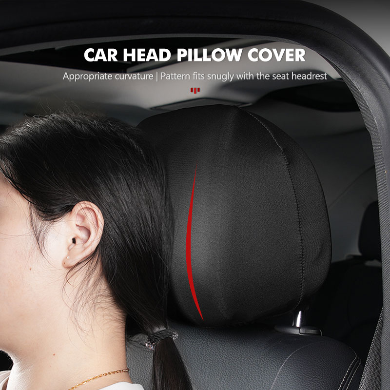 Car Head Pillow Cover Washable - Leather Work For Car のレビューと価格