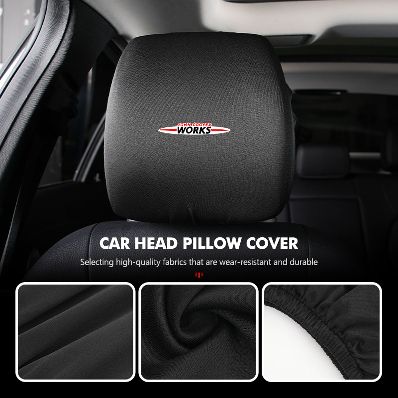 Car Head Pillow Cover Washable - Leather Work For Car のレビューと価格