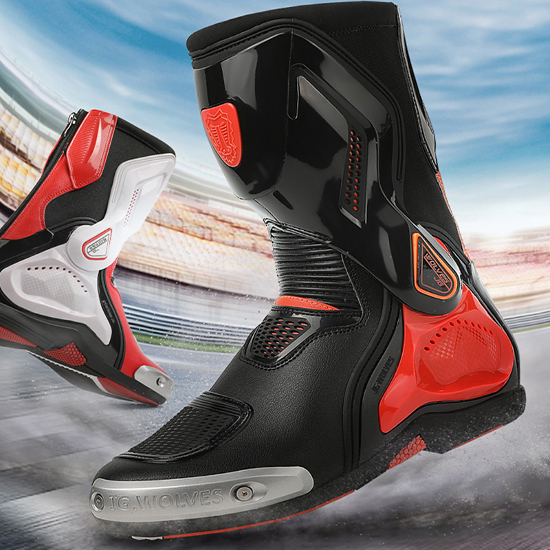 Men's Motorcycle Boots High To - Leatherwork Clamp のレビューと価格