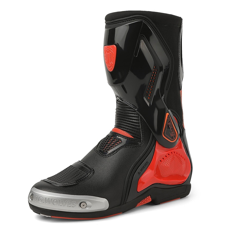 Men's Motorcycle Boots High To - Leatherwork Clamp のレビューと価格