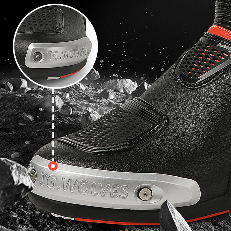 Men's Motorcycle Boots High To - Leatherwork Clamp のレビューと価格