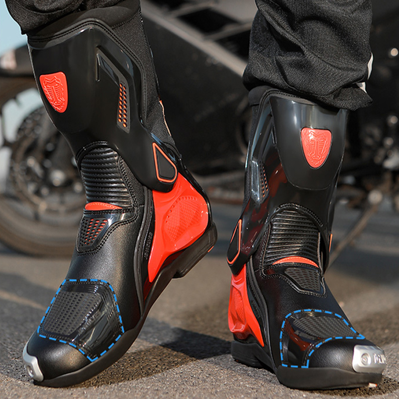 Men's Motorcycle Boots High To - Leatherwork Clamp のレビューと価格