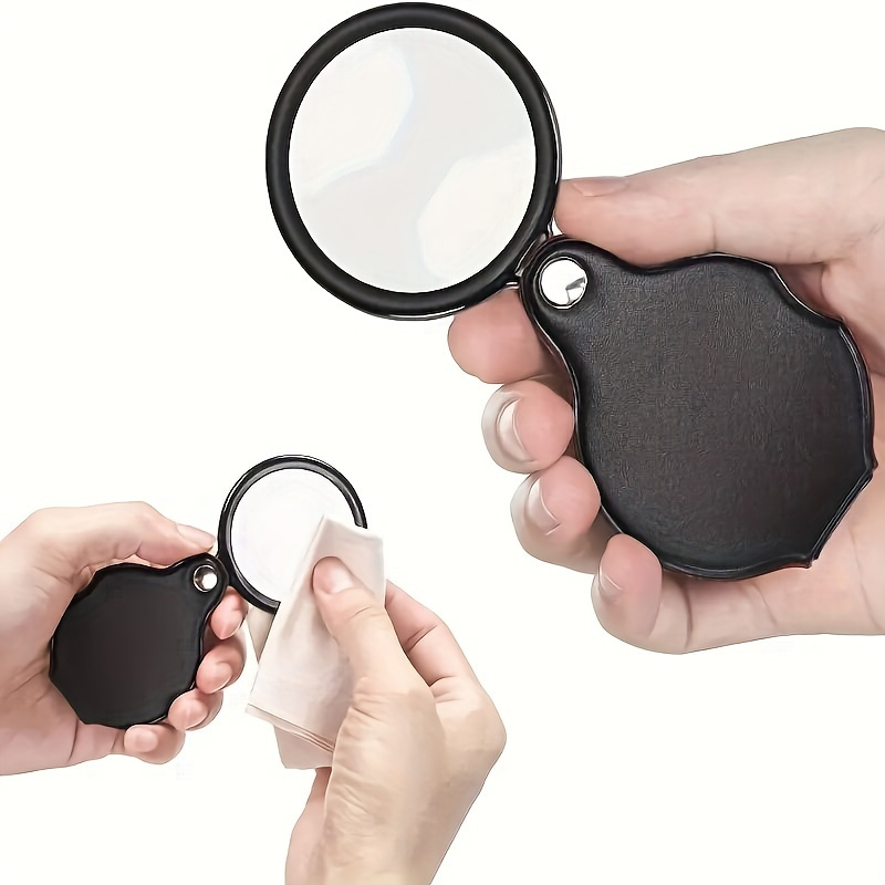 Portable Mini Folding Magnifie - Leatherwork Hobby のレビューと価格