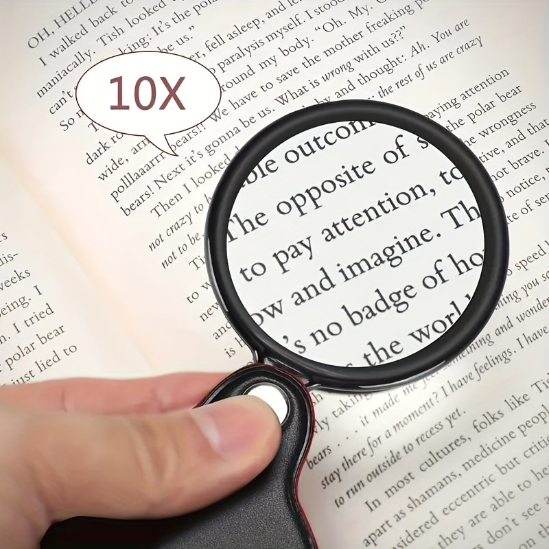 Portable Mini Folding Magnifie - Leatherwork Hobby のレビューと価格