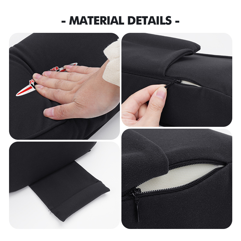 Suede Fabric Car Seat Lumbar S - Leather Work For Car のレビューと価格