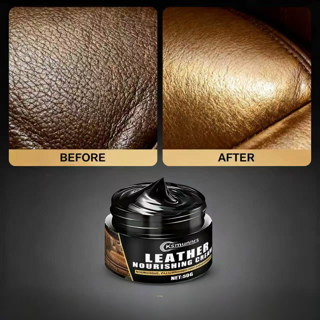 Ksmunnrs 50G Leather Nourishin - Leather Work For Car のレビューと価格