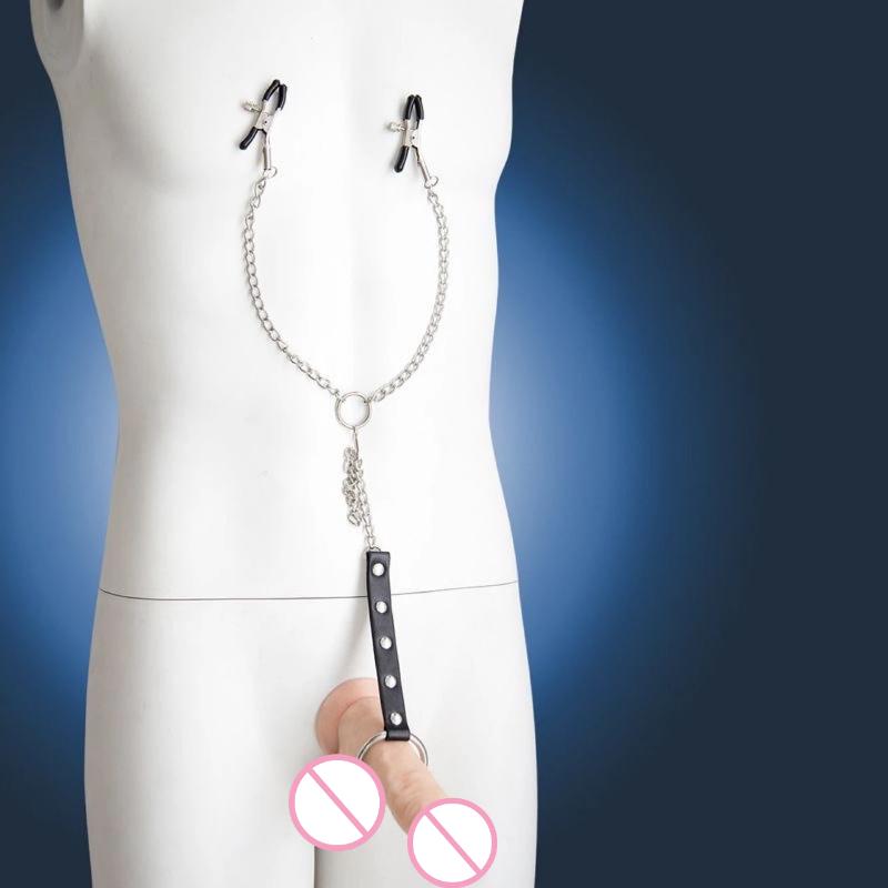 Sexy PU Leather Penis Cock Rin - Leatherwork Clamp のレビューと価格