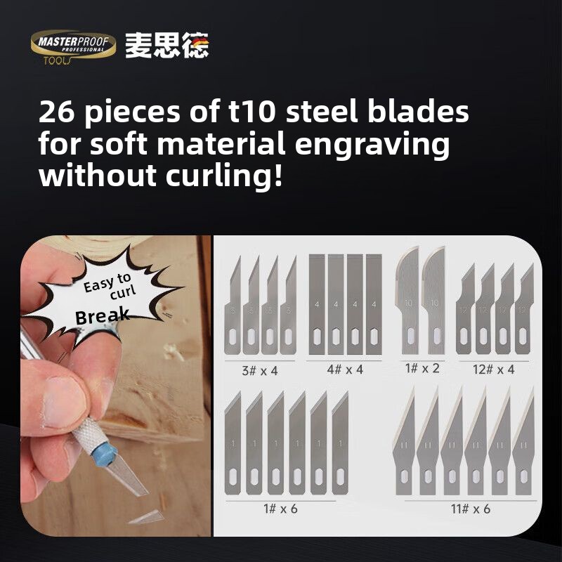 23/32Pcs Exacto Knife Set, Pre - Leatherwork Hobby のレビューと価格