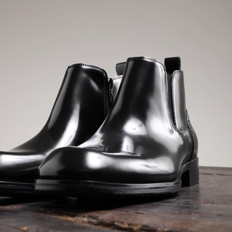 British Men Chelsea Boots Busi - Leather Work Dress のレビューと価格